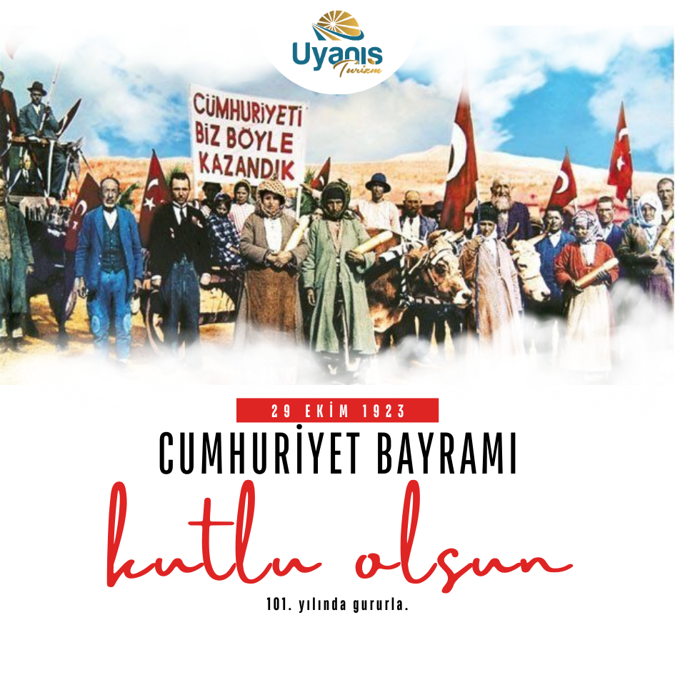 29 Ekim Cumhuriyetimizin 101. Yılı Kutlu Olsun